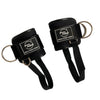 Tobilleras para la polea baja- Ankle Straps 3PRO  NEGRO