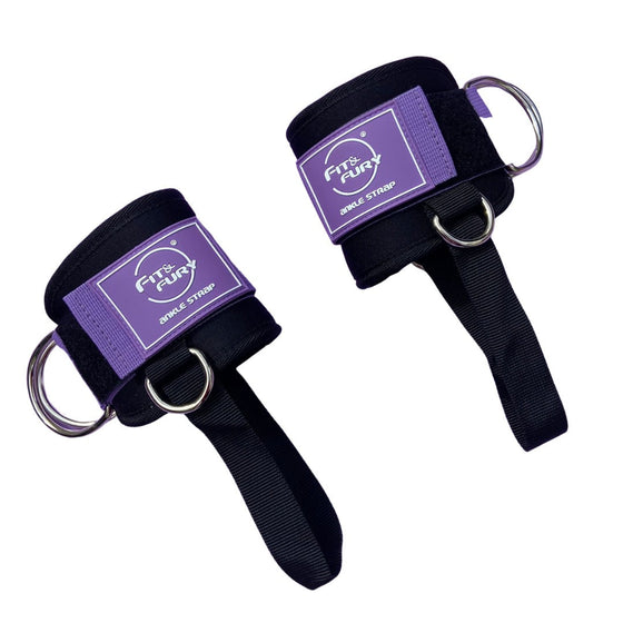 Ankle strap 3Pro Negro con morado